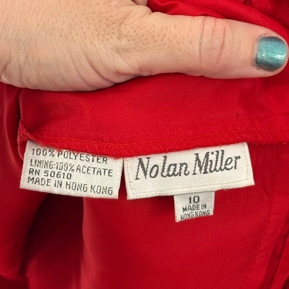 Nolan Miller Vintage Wool Bead Sequin 3-piece Skirt Suit SET matador size 10 - Picture 10 of 16